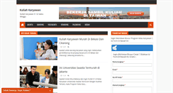Desktop Screenshot of kuliahkaryawan.com